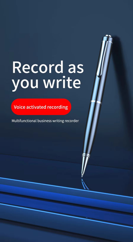 F26 Professional Mini Recording Pen WAV Portable Voice Recorder Dictaphone Digital Sound Record Device MP3 Playback Player